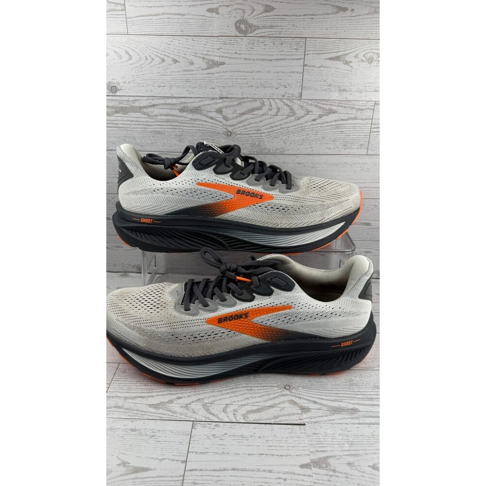 Brooks Ghost 17 1104421D048 Gray 12.5D Mens Sneakers Mesh Running Shoes #73